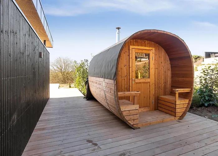Awesome In With Sauna Knebel